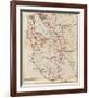 California: San Mateo, Santa Cruz, Santa Clara, Alameda, and Contra Costa Counties, c.1896-George W^ Blum-Framed Art Print