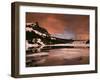 California, Sierra Nevada, a Mountain Peak Reflecting in a Lake-Christopher Talbot Frank-Framed Photographic Print