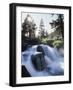 California, Sierra Nevada, a Waterfall on Leavitt Creek-Christopher Talbot Frank-Framed Photographic Print