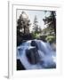 California, Sierra Nevada, a Waterfall on Leavitt Creek-Christopher Talbot Frank-Framed Photographic Print