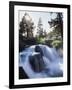 California, Sierra Nevada, a Waterfall on Leavitt Creek-Christopher Talbot Frank-Framed Photographic Print