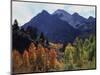 California, Sierra Nevada, Autumn Aspens in the Mcgee Creak Area-Christopher Talbot Frank-Mounted Photographic Print