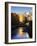 California, Sierra Nevada, Autumn Aspens Reflecting in Bishop Creek-Christopher Talbot Frank-Framed Photographic Print