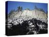 California, Sierra Nevada, Devils Postpile Nm, Basalt Rock Formations-Christopher Talbot Frank-Stretched Canvas