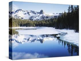 California, Sierra Nevada, Inyo, Mammoth Lakes, Lake Mamie Landscape-Christopher Talbot Frank-Stretched Canvas