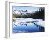 California, Sierra Nevada, Inyo, Mammoth Lakes, Lake Mamie Landscape-Christopher Talbot Frank-Framed Premium Photographic Print