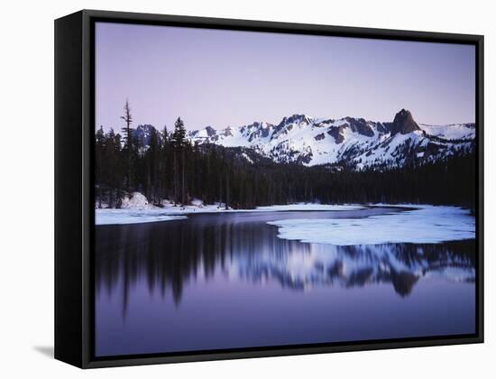 California, Sierra Nevada, Inyo, Mammoth Lakes, Lake Mamie Landscape-Christopher Talbot Frank-Framed Stretched Canvas