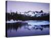 California, Sierra Nevada, Inyo, Mammoth Lakes, Lake Mamie Landscape-Christopher Talbot Frank-Stretched Canvas