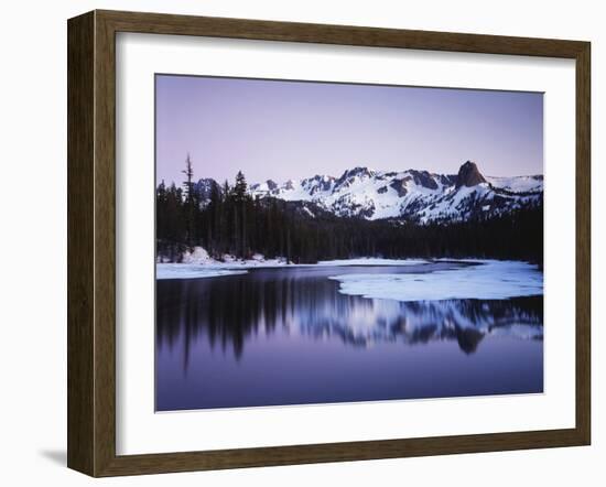 California, Sierra Nevada, Inyo, Mammoth Lakes, Lake Mamie Landscape-Christopher Talbot Frank-Framed Photographic Print