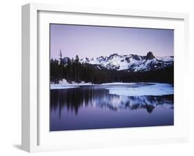 California, Sierra Nevada, Inyo, Mammoth Lakes, Lake Mamie Landscape-Christopher Talbot Frank-Framed Photographic Print