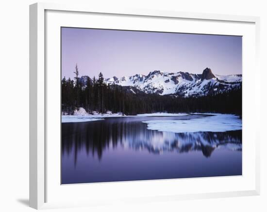 California, Sierra Nevada, Inyo, Mammoth Lakes, Lake Mamie Landscape-Christopher Talbot Frank-Framed Photographic Print