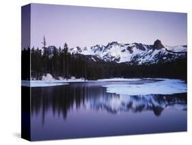 California, Sierra Nevada, Inyo, Mammoth Lakes, Lake Mamie Landscape-Christopher Talbot Frank-Stretched Canvas