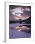 California, Sierra Nevada, Inyo Nf, Frozen Ellery Lake at Sunset-Christopher Talbot Frank-Framed Photographic Print