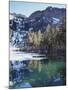 California, Sierra Nevada, Inyo Nf, Mammoth Lakes, Frozen Emerald Lake-Christopher Talbot Frank-Mounted Premium Photographic Print