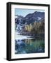 California, Sierra Nevada, Inyo Nf, Mammoth Lakes, Frozen Emerald Lake-Christopher Talbot Frank-Framed Photographic Print