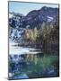 California, Sierra Nevada, Inyo Nf, Mammoth Lakes, Frozen Emerald Lake-Christopher Talbot Frank-Mounted Photographic Print