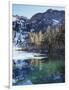 California, Sierra Nevada, Inyo Nf, Mammoth Lakes, Frozen Emerald Lake-Christopher Talbot Frank-Framed Photographic Print