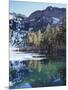 California, Sierra Nevada, Inyo Nf, Mammoth Lakes, Frozen Emerald Lake-Christopher Talbot Frank-Mounted Photographic Print