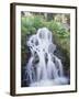 California, Sierra Nevada, Inyo Nf, Waterfall Flowing from the Forest-Christopher Talbot Frank-Framed Premium Photographic Print