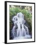 California, Sierra Nevada, Inyo Nf, Waterfall Flowing from the Forest-Christopher Talbot Frank-Framed Premium Photographic Print