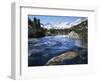 California, Sierra Nevada, Lichen Covered Rock, Rock Creek, Sierra Nf-Christopher Talbot Frank-Framed Photographic Print