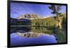 California, Sierra Nevada Mountains. Calm Reflections in Grass Lake-Dennis Flaherty-Framed Photographic Print