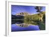 California, Sierra Nevada Mountains. Calm Reflections in Grass Lake-Dennis Flaherty-Framed Photographic Print