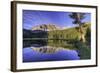 California, Sierra Nevada Mountains. Calm Reflections in Grass Lake-Dennis Flaherty-Framed Photographic Print