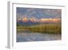 California, Sierra Nevada Mountains. Mountains Reflect in Billy Lake in Owens Valley-Jaynes Gallery-Framed Photographic Print