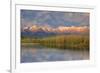 California, Sierra Nevada Mountains. Mountains Reflect in Billy Lake in Owens Valley-Jaynes Gallery-Framed Photographic Print