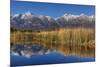 California, Sierra Nevada Mountains. Mountains Reflect in Billy Lake-Jaynes Gallery-Mounted Photographic Print