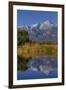 California, Sierra Nevada Mountains. Mt. Williamson Reflects in Lake-Jaynes Gallery-Framed Photographic Print