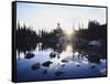 California, Sierra Nevada Mountains, Sunset over Skelton Lake, Inyo Nf-Christopher Talbot Frank-Framed Stretched Canvas