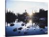 California, Sierra Nevada Mountains, Sunset over Skelton Lake, Inyo Nf-Christopher Talbot Frank-Stretched Canvas