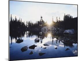 California, Sierra Nevada Mountains, Sunset over Skelton Lake, Inyo Nf-Christopher Talbot Frank-Mounted Premium Photographic Print