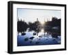 California, Sierra Nevada Mountains, Sunset over Skelton Lake, Inyo Nf-Christopher Talbot Frank-Framed Photographic Print