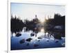 California, Sierra Nevada Mountains, Sunset over Skelton Lake, Inyo Nf-Christopher Talbot Frank-Framed Photographic Print