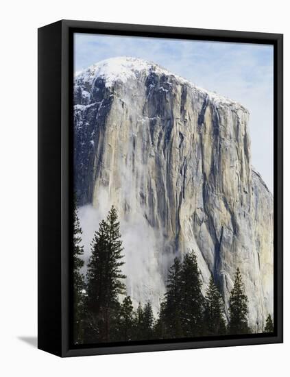 California, Sierra Nevada Mountains, Yosemite National Park, El Capitan-Christopher Talbot Frank-Framed Stretched Canvas