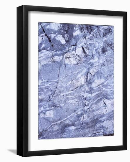 California, Sierra Nevada Mts, Inyo Nf, Patterns of a Rock Formation-Christopher Talbot Frank-Framed Photographic Print