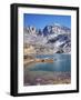 California, Sierra Nevada Mts, Mountains and a Glacial Lake in the Nf-Christopher Talbot Frank-Framed Photographic Print