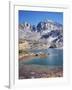 California, Sierra Nevada Mts, Mountains and a Glacial Lake in the Nf-Christopher Talbot Frank-Framed Photographic Print