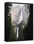 California, Sierra Nevada Mts, Yosemite National Park, Yosemite Falls-Christopher Talbot Frank-Framed Stretched Canvas