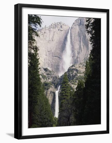 California, Sierra Nevada Mts, Yosemite National Park, Yosemite Falls-Christopher Talbot Frank-Framed Premium Photographic Print
