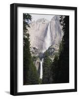 California, Sierra Nevada Mts, Yosemite National Park, Yosemite Falls-Christopher Talbot Frank-Framed Photographic Print