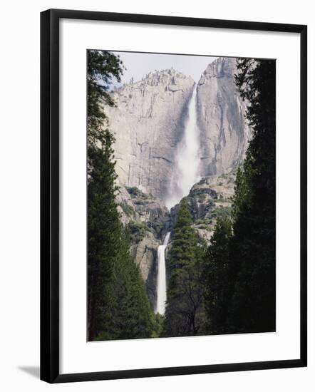 California, Sierra Nevada Mts, Yosemite National Park, Yosemite Falls-Christopher Talbot Frank-Framed Photographic Print