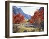 California, Sierra Nevada, Red Color Aspens Along Grant Lake, Inyo Nf-Christopher Talbot Frank-Framed Premium Photographic Print