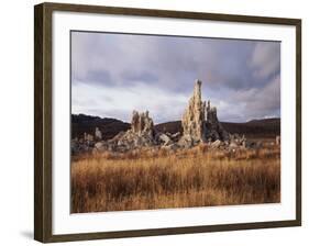 California, Sierra Nevada, Tufa Formations Along Mono Lake-Christopher Talbot Frank-Framed Photographic Print