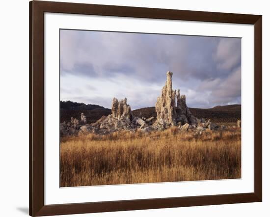 California, Sierra Nevada, Tufa Formations Along Mono Lake-Christopher Talbot Frank-Framed Photographic Print