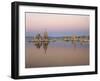 California, Sierra Nevada, Tufa Formations at Mono Lake at Sunrise-Christopher Talbot Frank-Framed Photographic Print