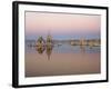 California, Sierra Nevada, Tufa Formations at Mono Lake at Sunrise-Christopher Talbot Frank-Framed Photographic Print